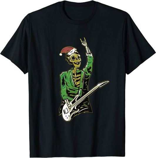Happy Christmas Skull T-Shirt