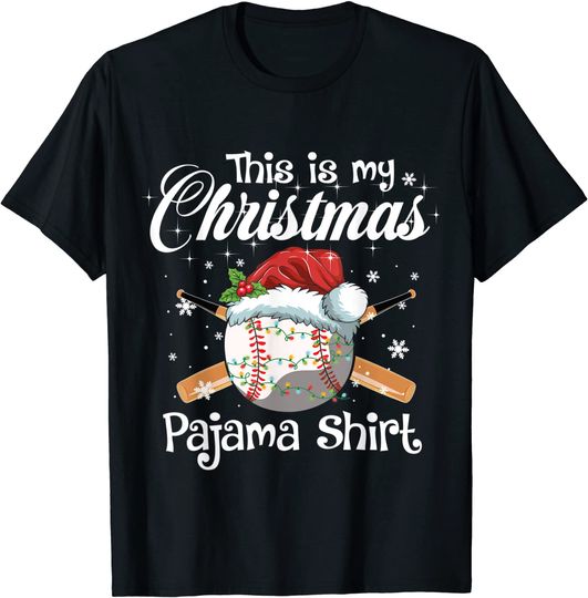 This Is My Christmas Baseball T-Shirt
