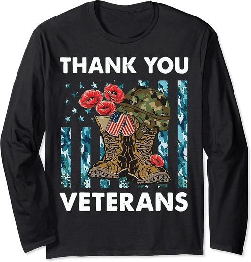 Thank You Veterans Long Sleeve