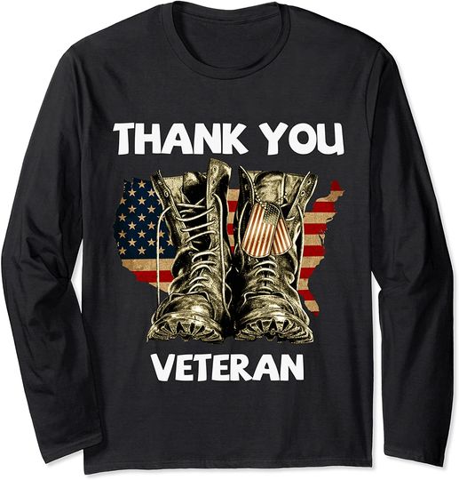Thank You Veterans Long Sleeve