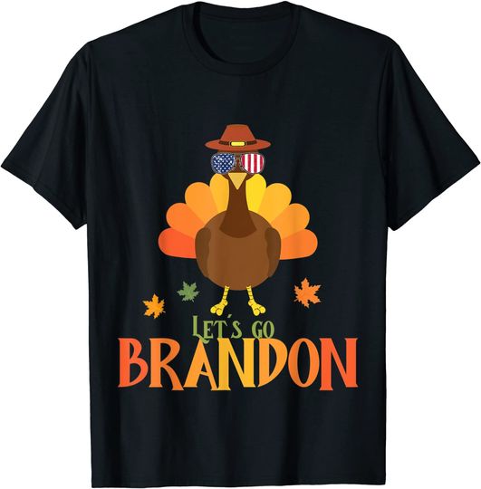 Let's Go Brandon Thanksgiving Day Turkey Political T-Shirt