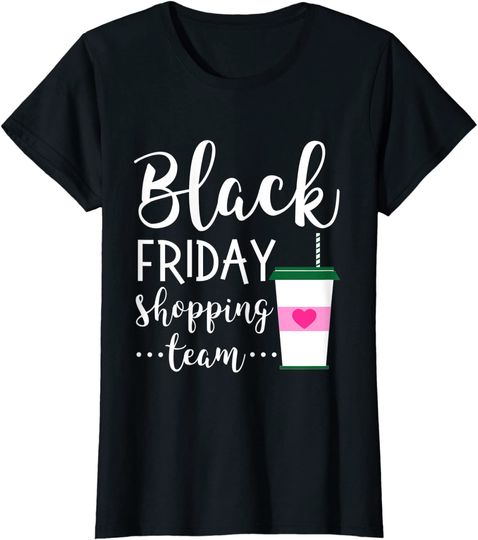Kawaii Black Friday Shopping Team T-Shirt