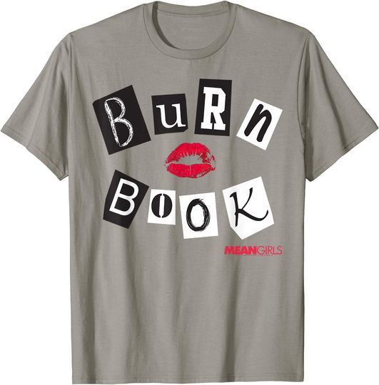 Mean Girls Burn Book Cover Graphic T-Shirt