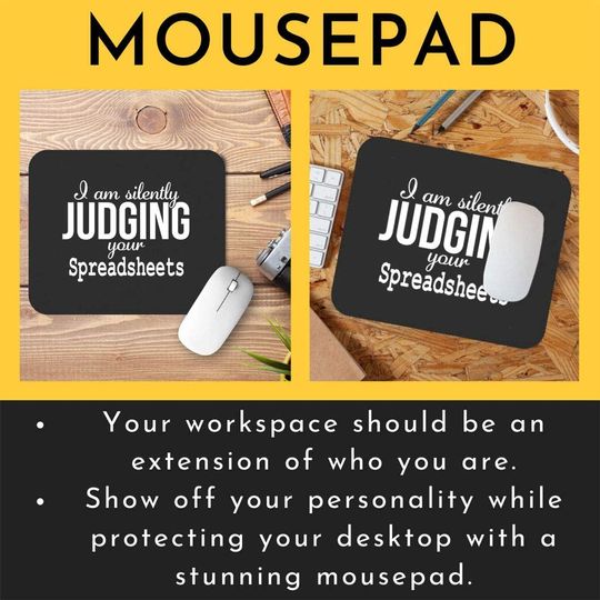 Accountants Mousepads Accounting 9 Inch Mouse Pad