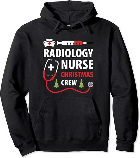 Radiology Nurse Christmas Crew Nursing Hat Xmas Hoodie