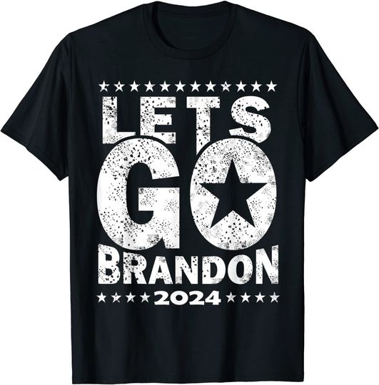 Go Brandon Let's Go 2024 funny trendy sarcastic T-Shirt