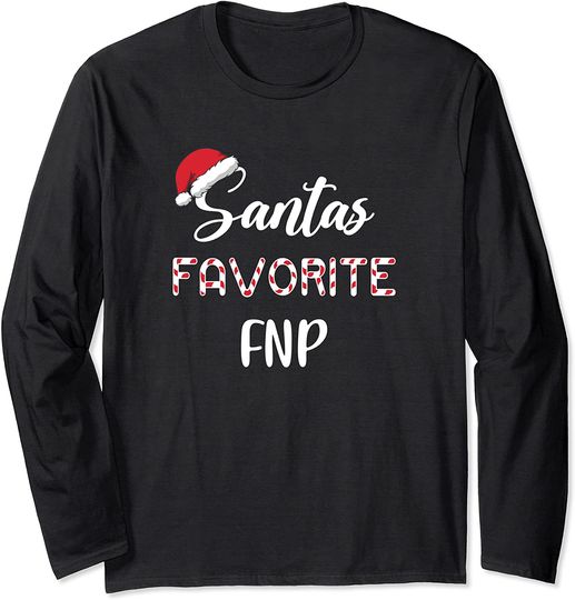 Santa's Favorite FNP Christmas Long Sleeve