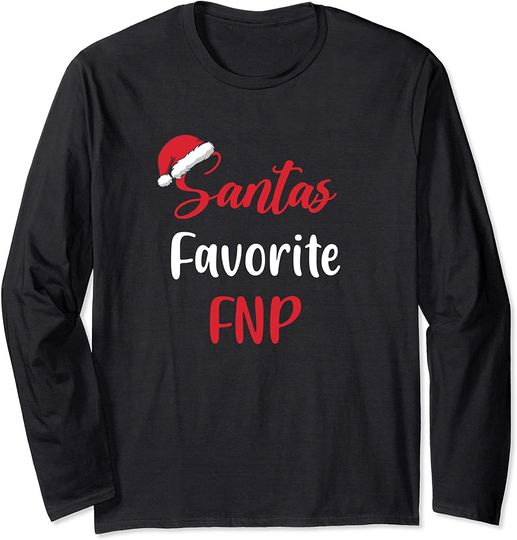 Santa's Favorite FNP Christmas Long Sleeve