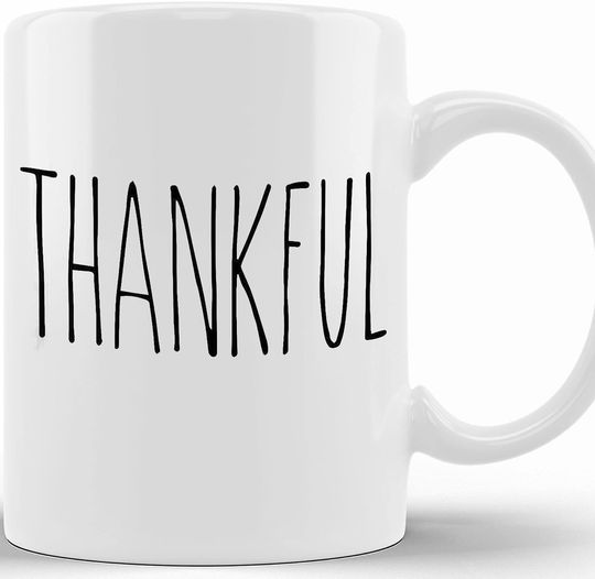 Thankful Thanksgiving Coffee Mug