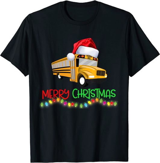 School Bus Driver Christmas Favorite Driver T-Shirt