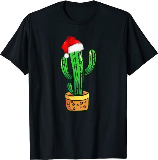 Funny Cactus Christmas Tree Xmas Pajama Family Costume Gifts T-Shirt