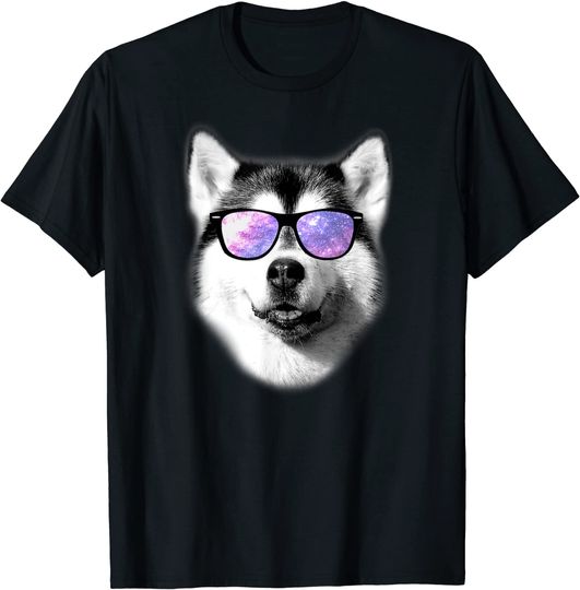 Cool Siberian Husky T Shirt Gift for Men Women Boys & Girls
