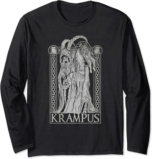 Krampus - Gruss von Krampus Dark Gothic Christmas Long Sleeve