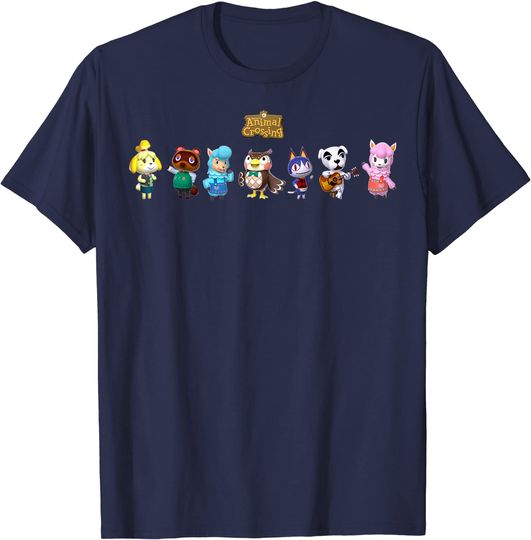 Animal Crossing Character Lineup T-Shirt
