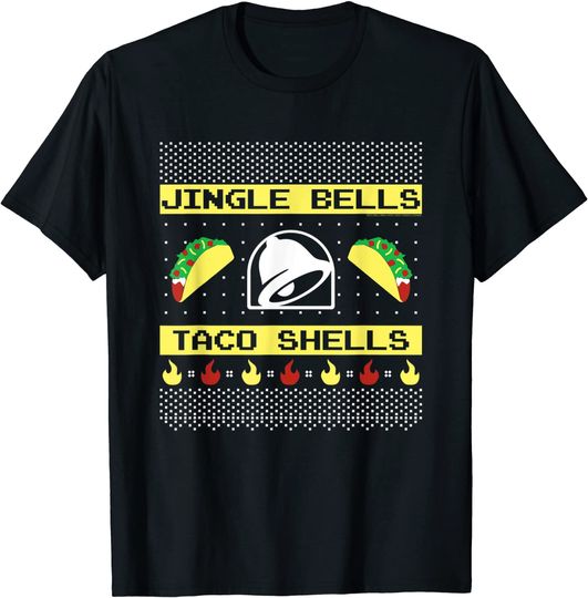 Taco Bell Jingle Bell Taco Shells T-Shirt