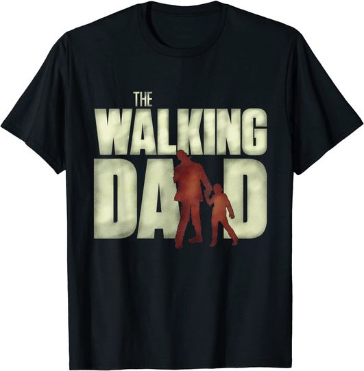 Mens The Walking Dad Funny Cool Father's Day Shower Gift T-Shirt