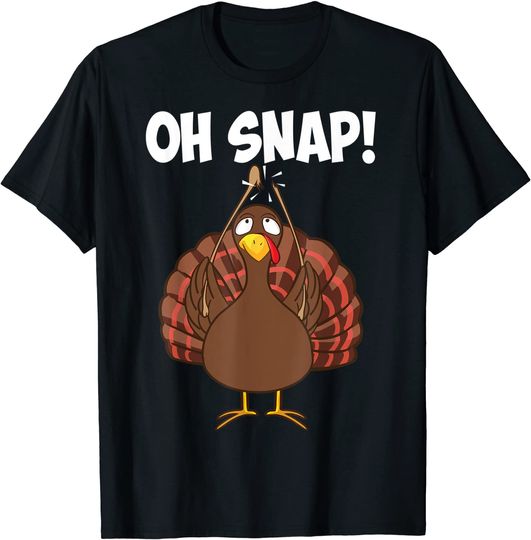Oh Snap Turkey Day Night Of Thanksgiving T-Shirt