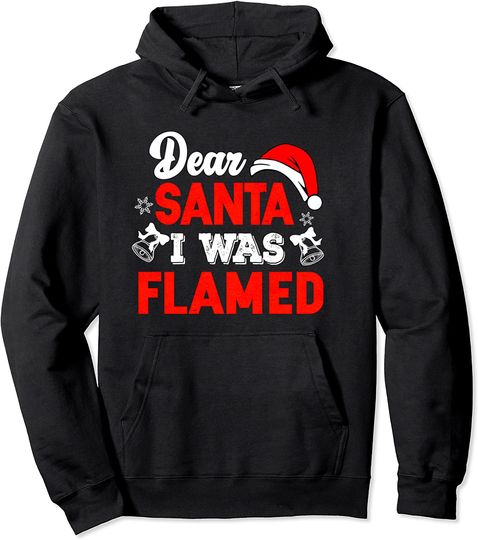 Funny Christmas Dear Santa I was framed Xmas Family Gifts Pullover Hoodie