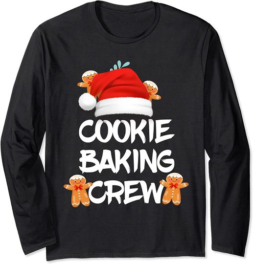 Cookie Baking Crew Christmas Pajama Long Sleeve