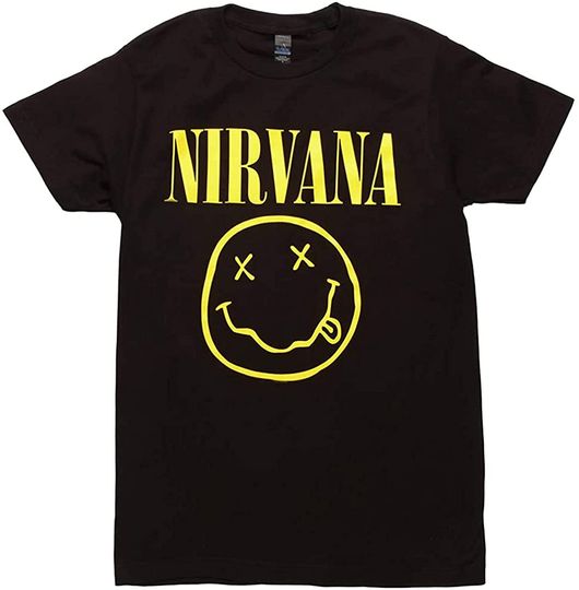 Black and yellow T shirts Nirvana