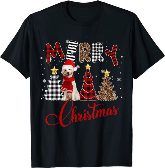 Merry Dogmas Labrador Retriever Dog Sweater Christmas Santa T-Shirt