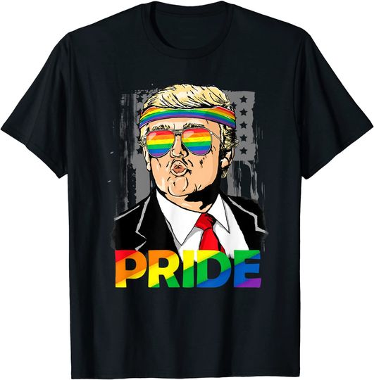 Trump LGBT Gay Pride Month Lesbian Bisexual Transgender T-Shirt