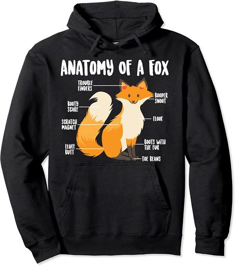 Chibi Animal Hoodie Anatomy Of A Fox
