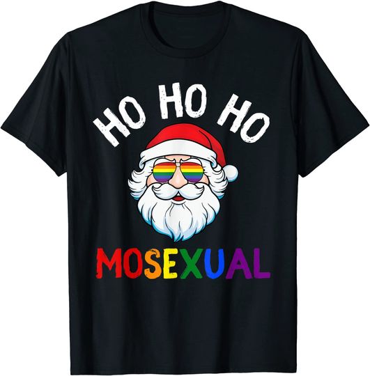 2021 Gay Santa LGBT Pride  Lesbian Christmas T-Shirt