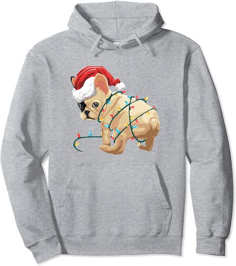 Funny Christmas Gift For A French Bulldog Owner Pullover Hoodie