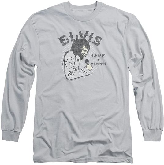 Elvis Presley Live in Memphis Long-Sleeve T Shirt
