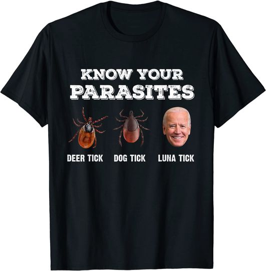 Know your parasites - Joe Biden T-Shirt