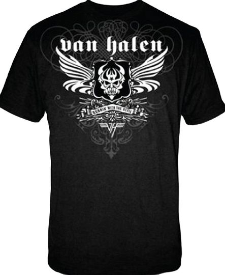 van B&w Winged Devil T-Shirt