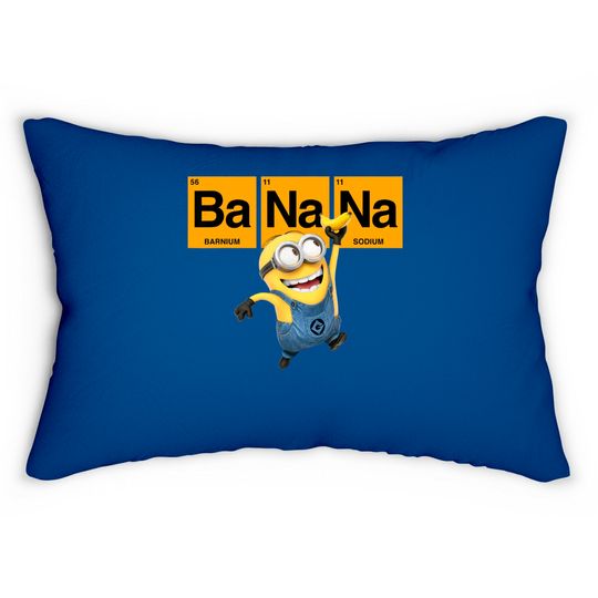 Banana Lumbar Pillows Minions Banana Elemental Square Happy Portrait