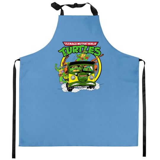 Teenage Mutant Ninja Turtles Truck Speeding Kitchen Apron