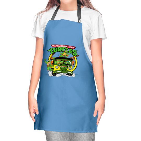Teenage Mutant Ninja Turtles Truck Speeding Kitchen Apron