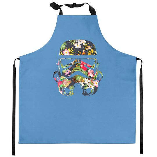 Star Wars Tropical Stormtrooper Floral Kitchen Apron