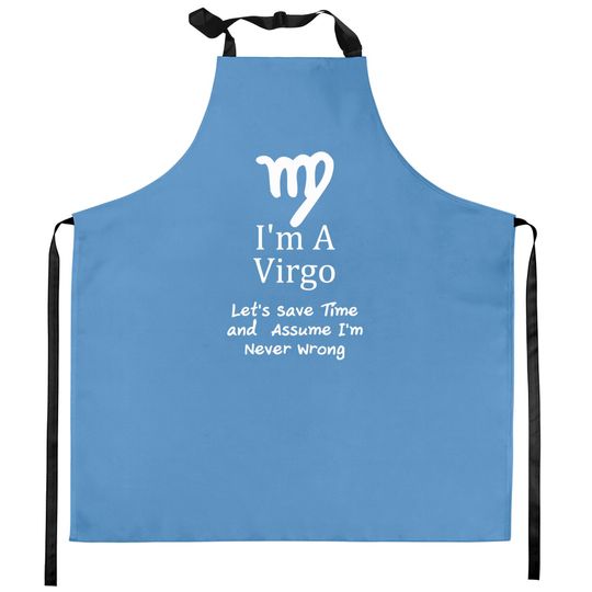 I'm A Virgo Zodiac Kitchen Apron