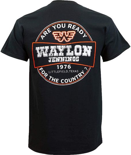 Waylon Jennings Are You Ready T-Shirt