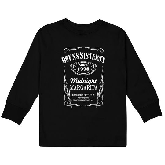 Practical Magic Midnight Margarita Kids Long Sleeve T-Shirt
