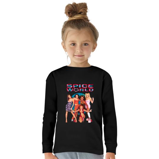 Spice Girls World Tour 2019 Vintage Kids Long Sleeve T-Shirt
