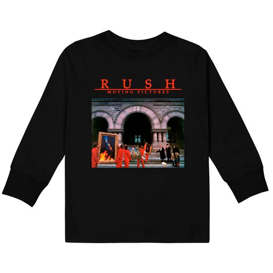 Rush Moving Pictures Kids Long Sleeve T-Shirt