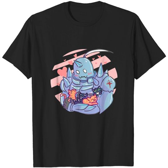 Fullmetal Alchemist Kittens Fashion Men's Short Sleeve T-Shirt