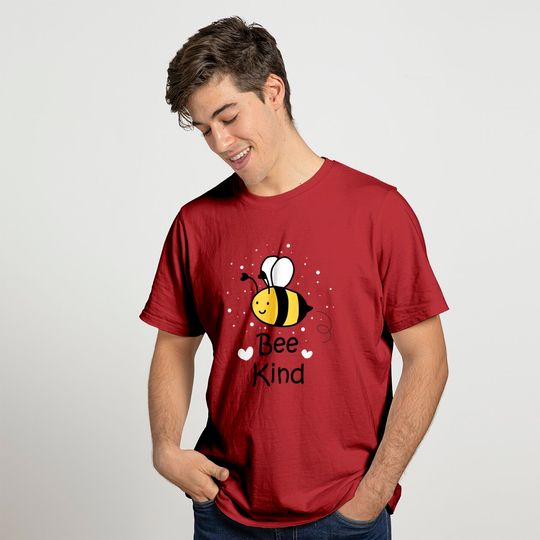 Kids Be Kind Bumble Bee Cute Inspirational T-Shirt