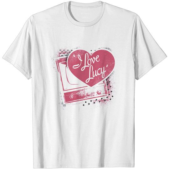 I Love Lucy Juniors V-Neck T-Shirt