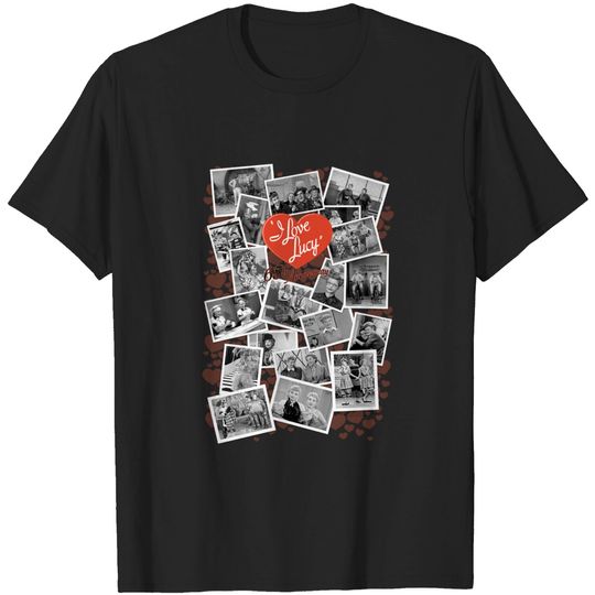 I Love Lucy 65th Anniversary Collage T Shirt