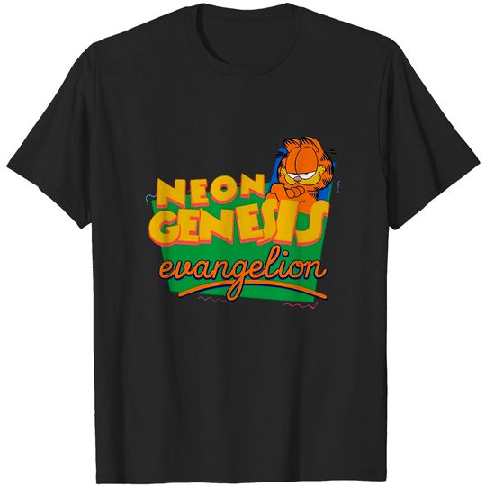 Genesis Evangelion Garfield Classic T Shirt