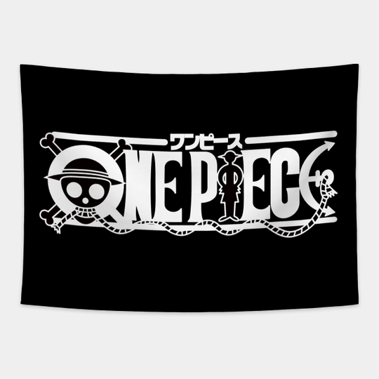 One Piece Logos - One Piece - Tapestry