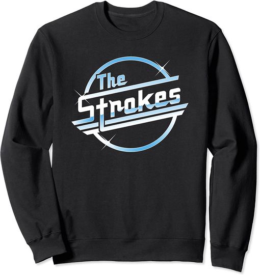 The Strokes  Logo Black Sweatshirt