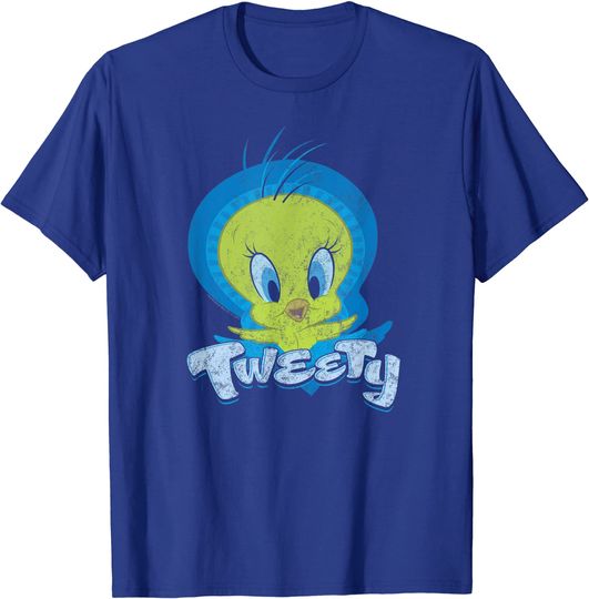 Tweety Bird T-Shirt Looney Tunes Tweety Swirl