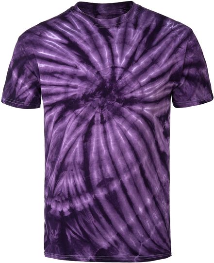 Magic River Handcrafted Tie Dye T Shirts - 6 Adult Sizes - 15 Color Patterns